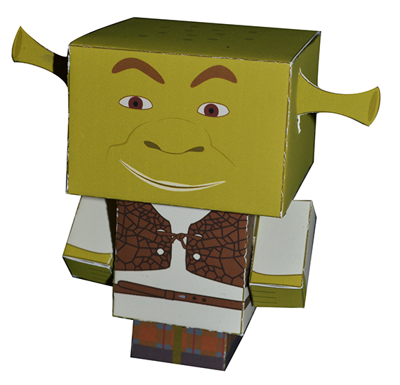 Shrek Box Character